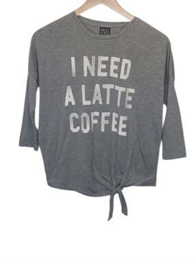 Modern Lux I Need A Latte Coffee T-Shirt